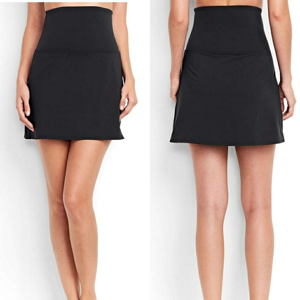⚡NWT⚡ Lands' End Ultra High Waisted Swim Skirt